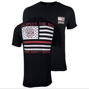 Howitzer Style Men's T-Shirt Respect courage Military Grunt MFG